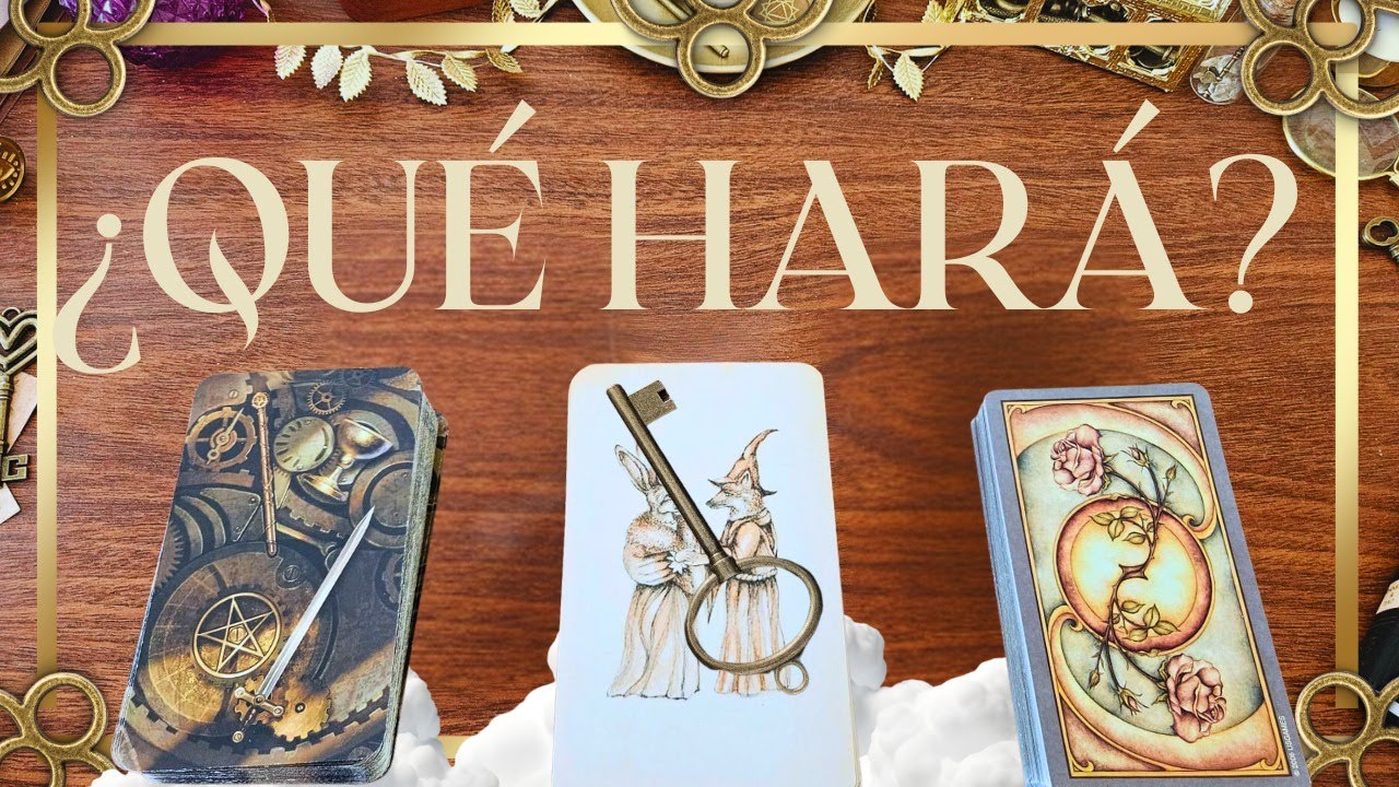 🔑💕✨️¿QUE PIENSA, QUE SIENTE Y QUE HARÁ?✨️💕🔑 TAROT INTERACTIVO AMOR