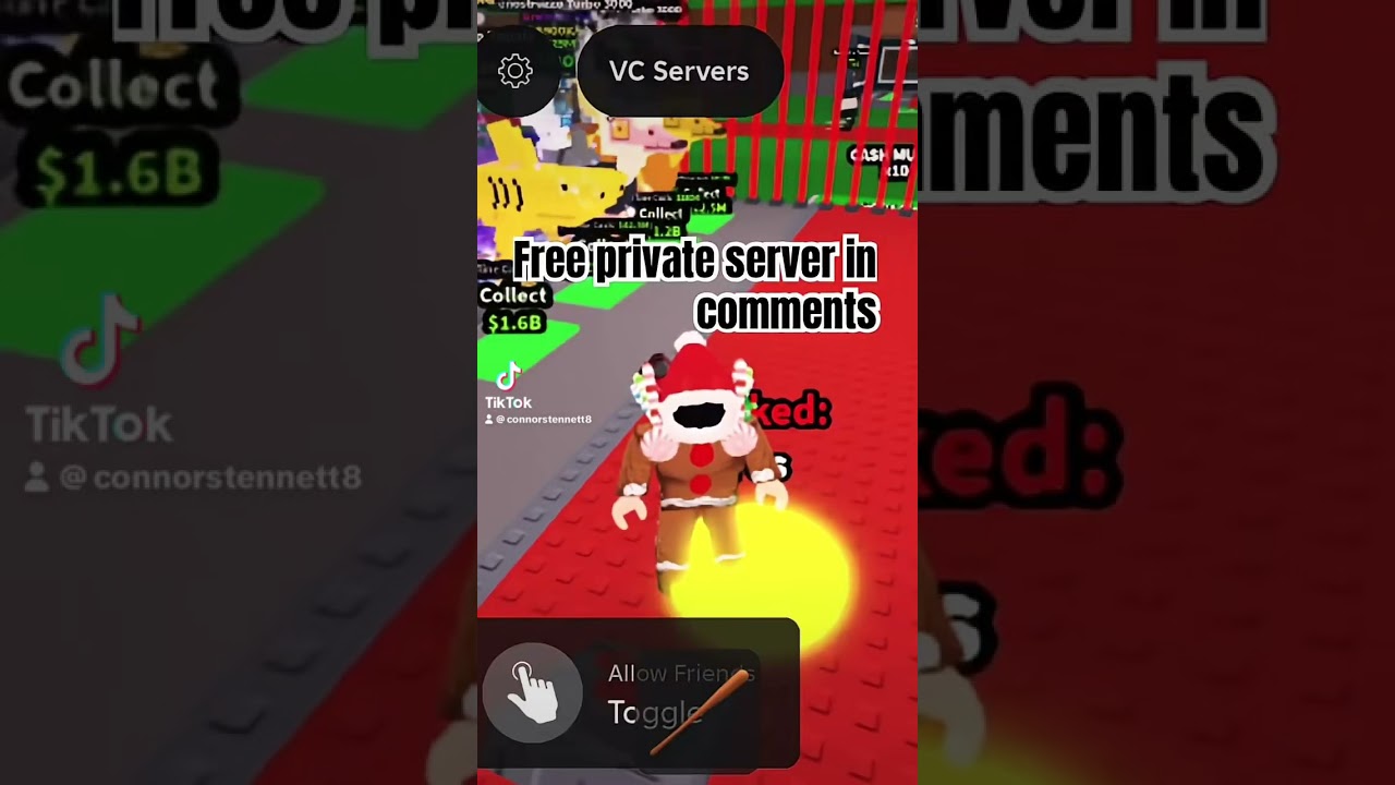 Free private server in #steal abrainrot#sab #privateserver #vipserver #freesecrets