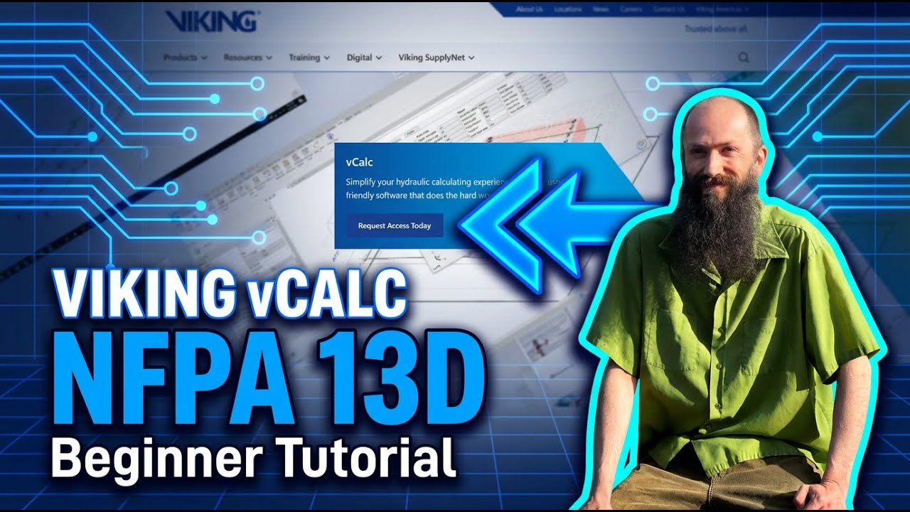 How to Do NFPA 13D Fire Sprinkler Calcs in vCALC from Viking (For Beginners)