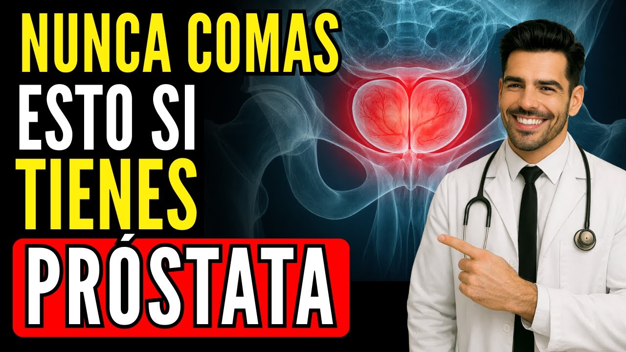 ¿Vas mucho al baño de noche? Deja de comer ESTOS 3 alimentos para desinflamar tu próstata