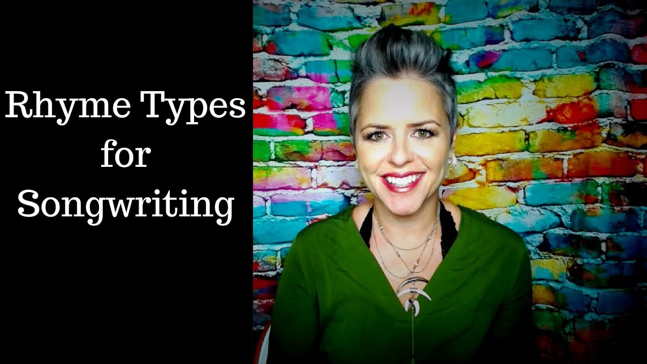 Rhyme Types for Songwriting