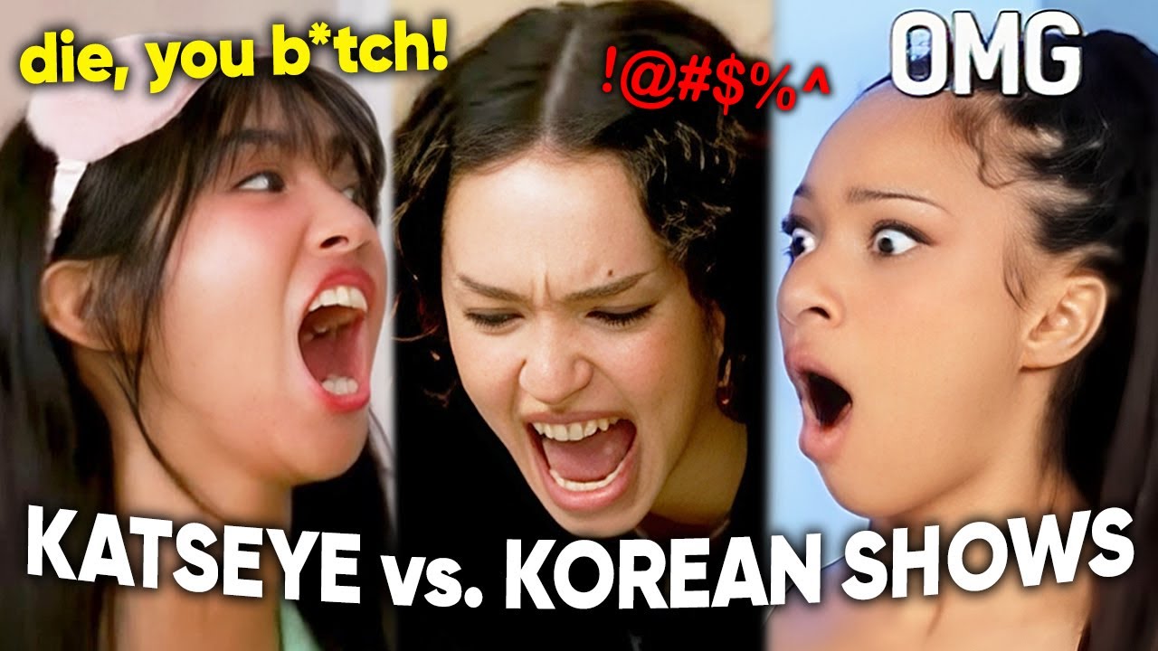 KATSEYE vs. KOREAN shows (will never get invited again lol)