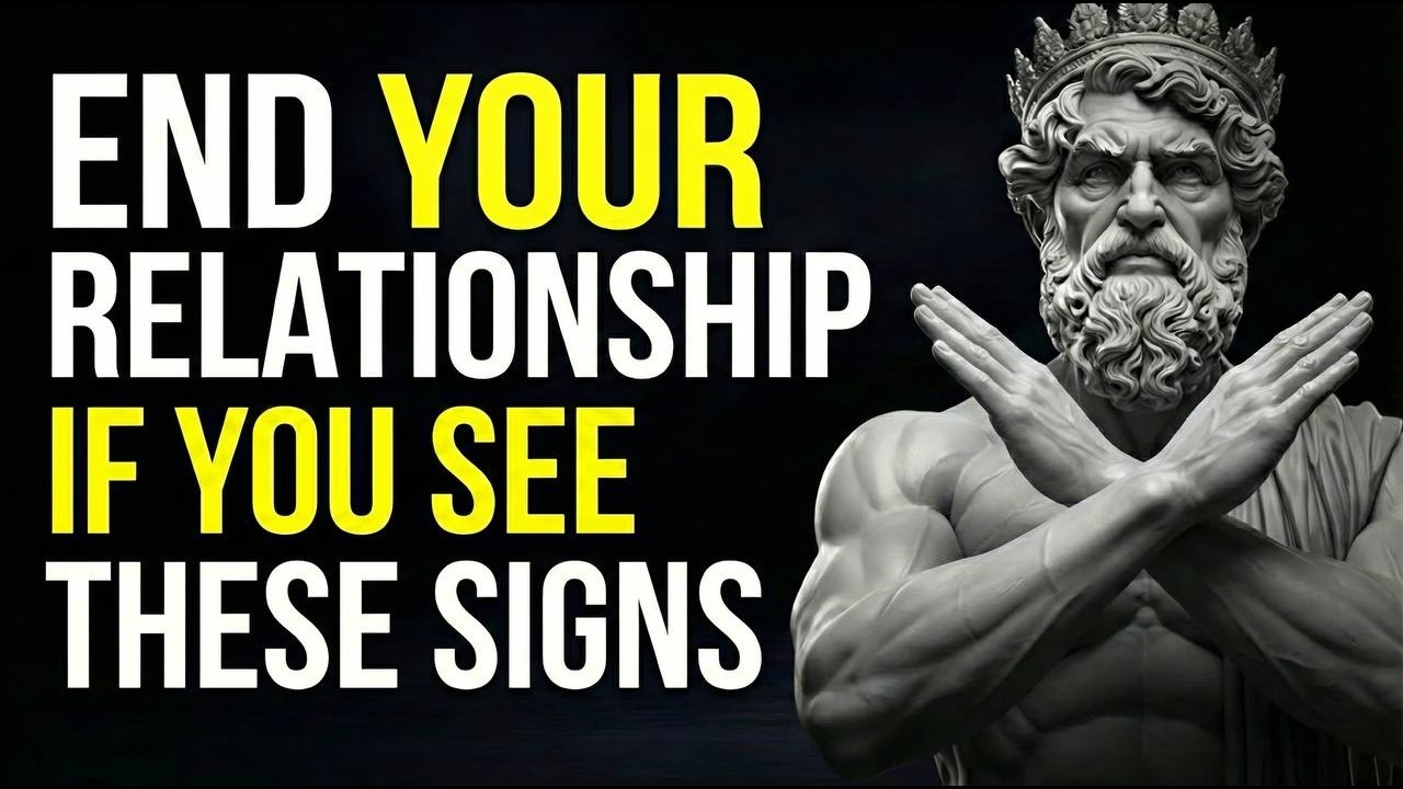 12 SIGNS That You SHOULD END EVERY RELATIONSHIP even it is your family or a friend | STOICISM