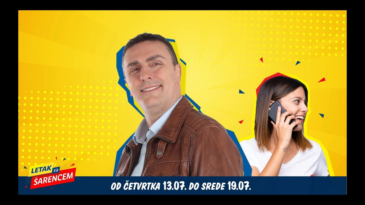 Od četvrtka, 13. jula│Letak sa Šarencem│Lidl Srbija
