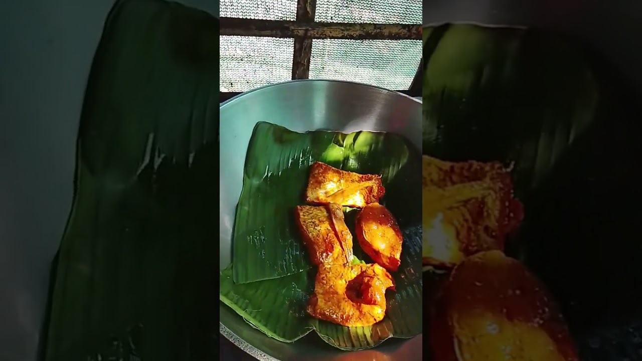 ##मछली #के साथ लाल#साग# भाजी## 