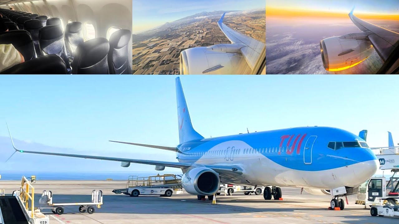 TUI Airways Boeing 737-8K5 Tenerife South to Manchester | Full Flight