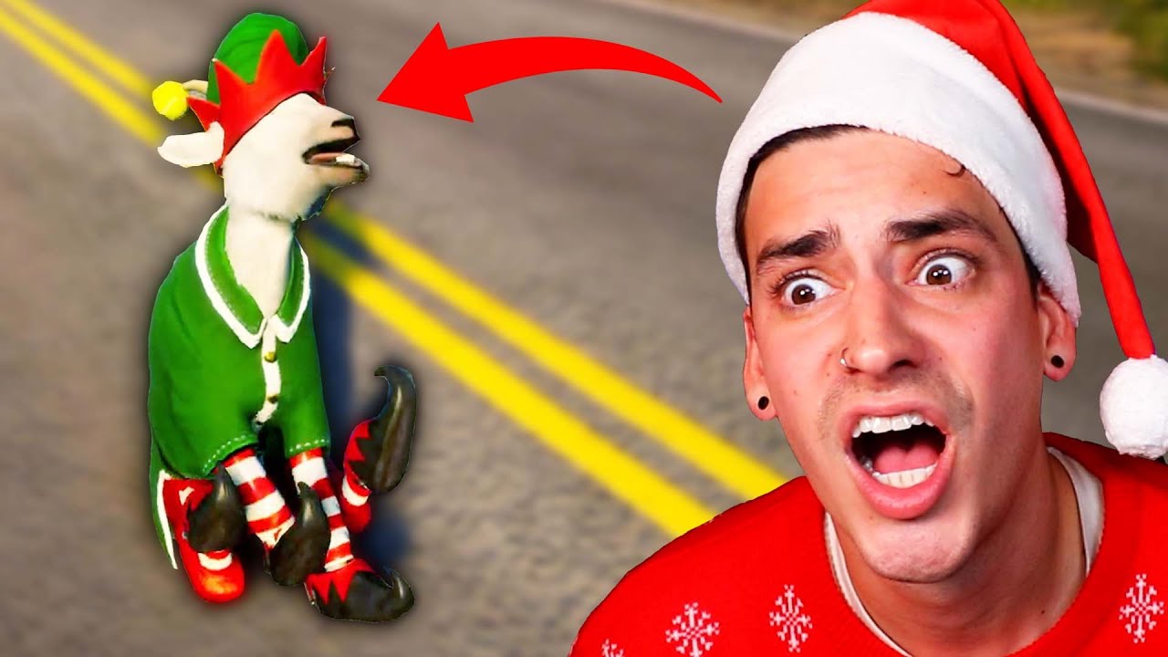 I AM SANTA GOAT. (Goat Simulator 3)