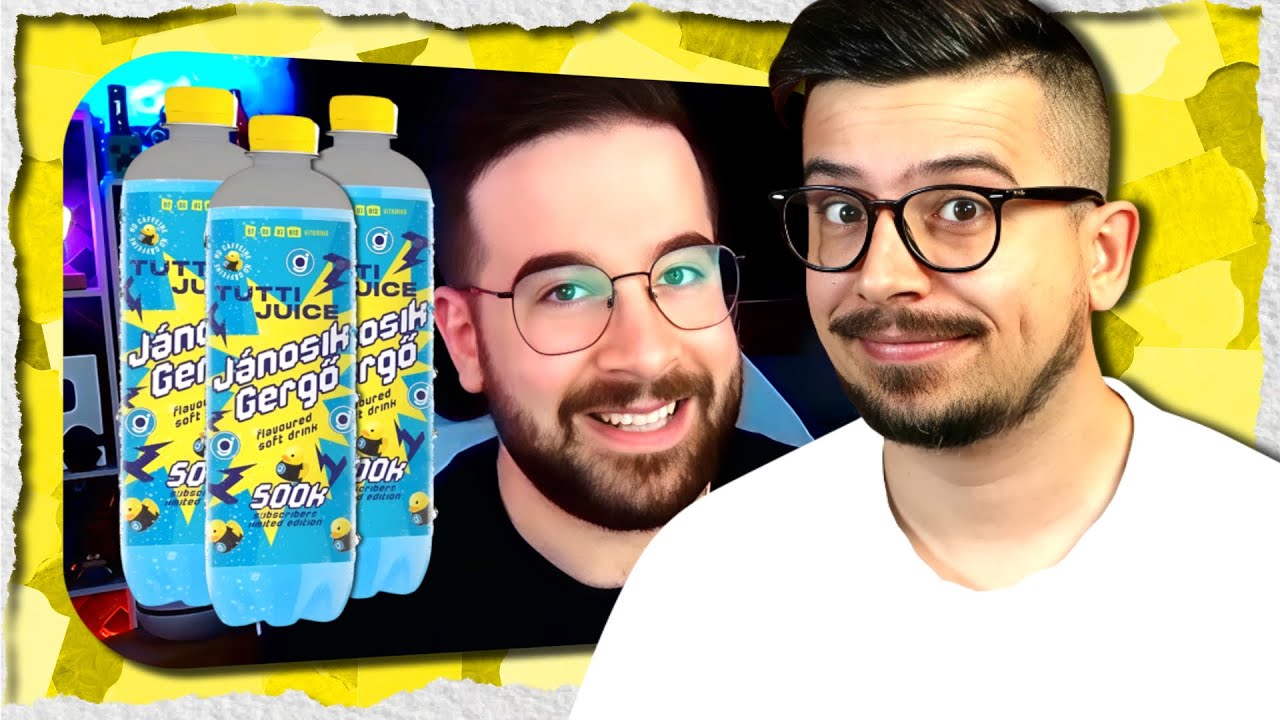Jánosik Gergő *ÍZŰ* Tutti Juice?! MEGKÓSTOLTAM! 🥶⚡ | Reakció