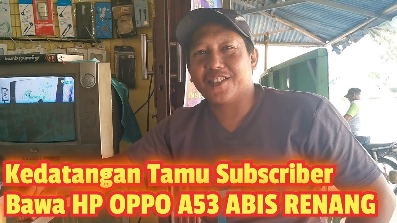 CEK HP OPPO A53 BEKAS MASUK AIR