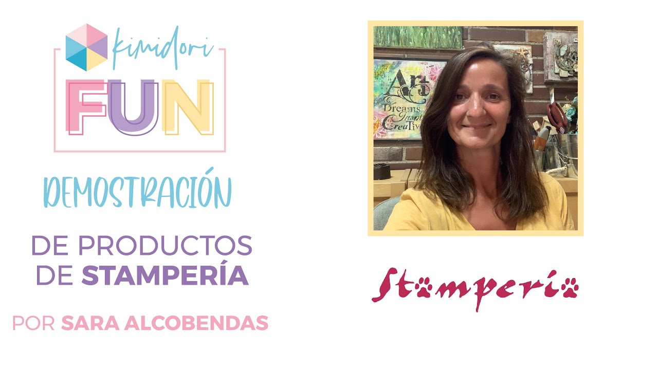 KimidoriFUN: demostración con Sara Alcobendas y Stamperia
