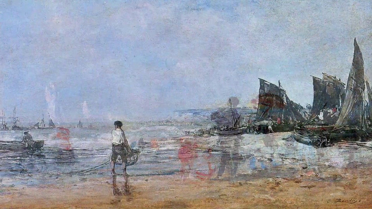 Eugène Boudin - Impresionismo (Sus primeras obras: 1849/1865)