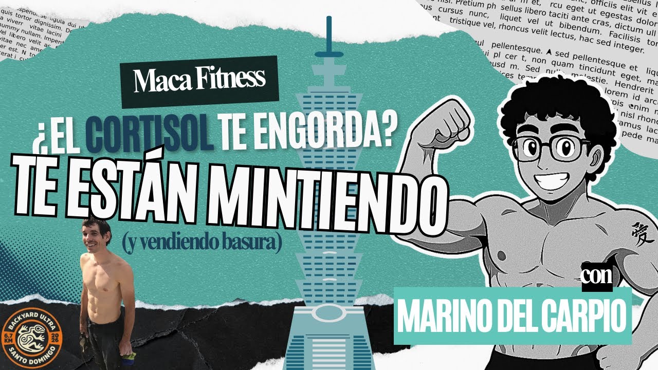 ¿El Cortisol te engorda? TE ESTAN MINTIENDO (y vendiendo basura)