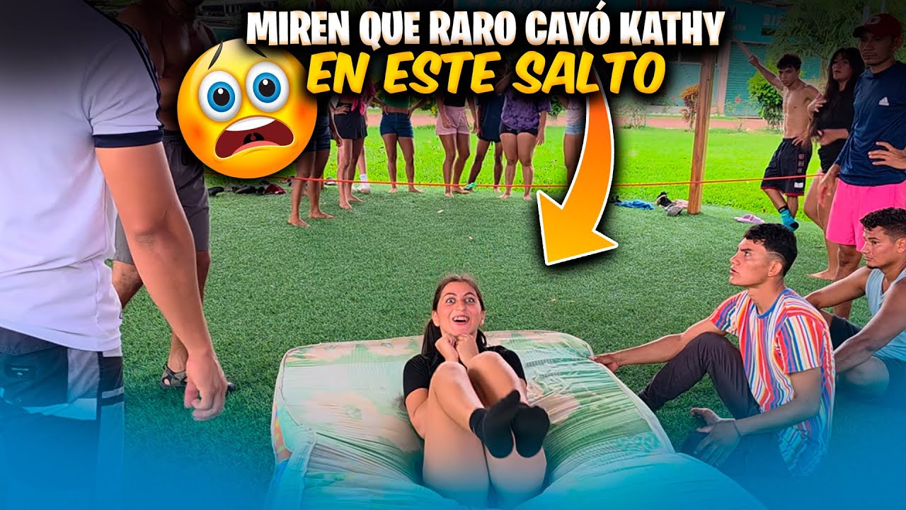 Las Jrs niñas están cayendo bien raro en esta practica de la pirueta