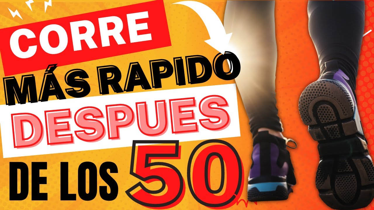NO HAY LIMITES: Cómo ser un corredor MAS RÁPIDO después de los 50 años😎