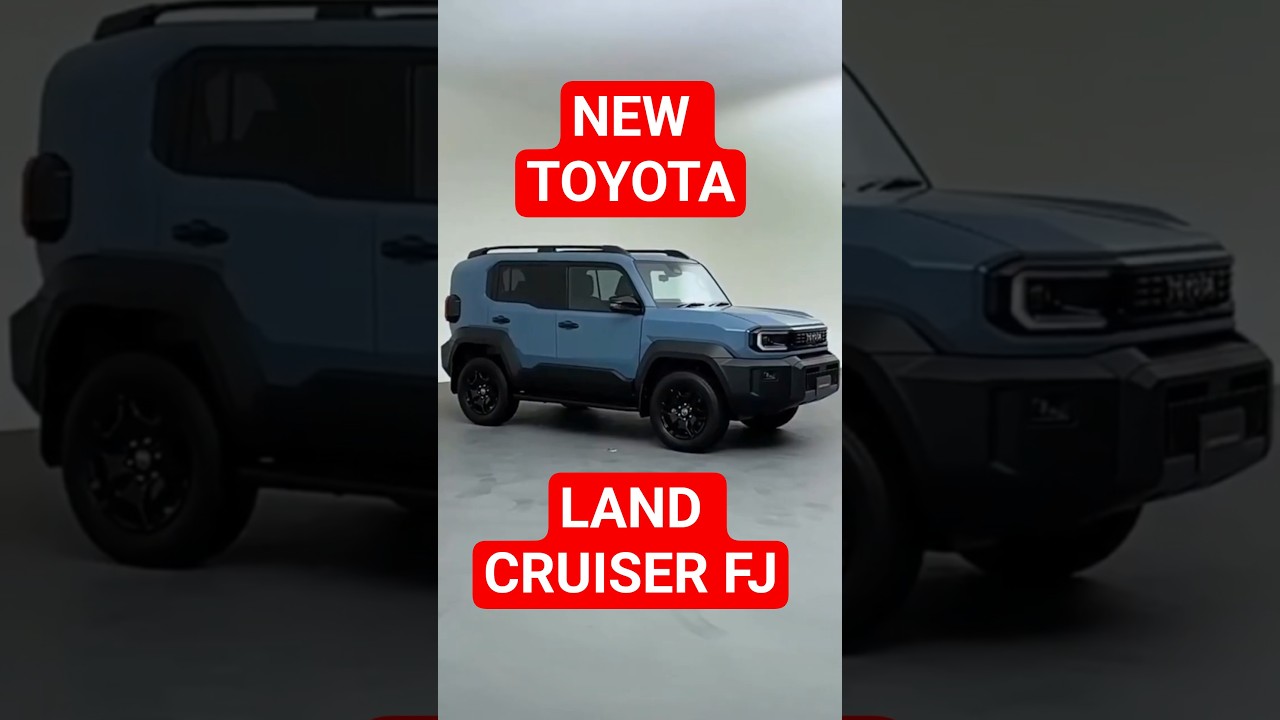 The 2026 Land Cruiser FJ is Here: Retro Off-Roader