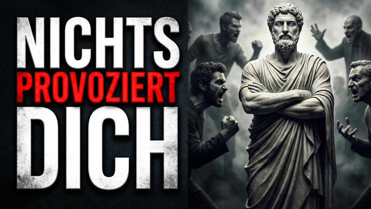 Wie dich NICHTS & NIEMAND mehr provozieren kann | Stoizismus