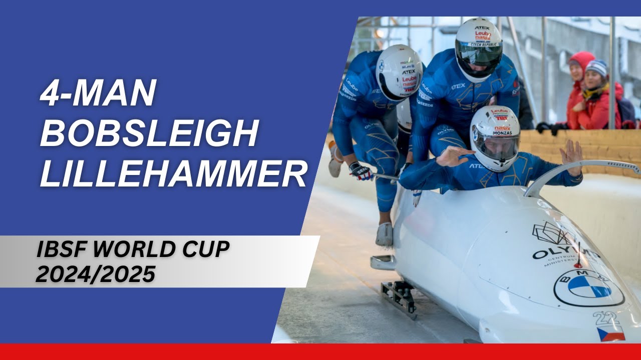 IBSF World Cup Lillehammer - 4-Man Bobsleigh - Heat 2