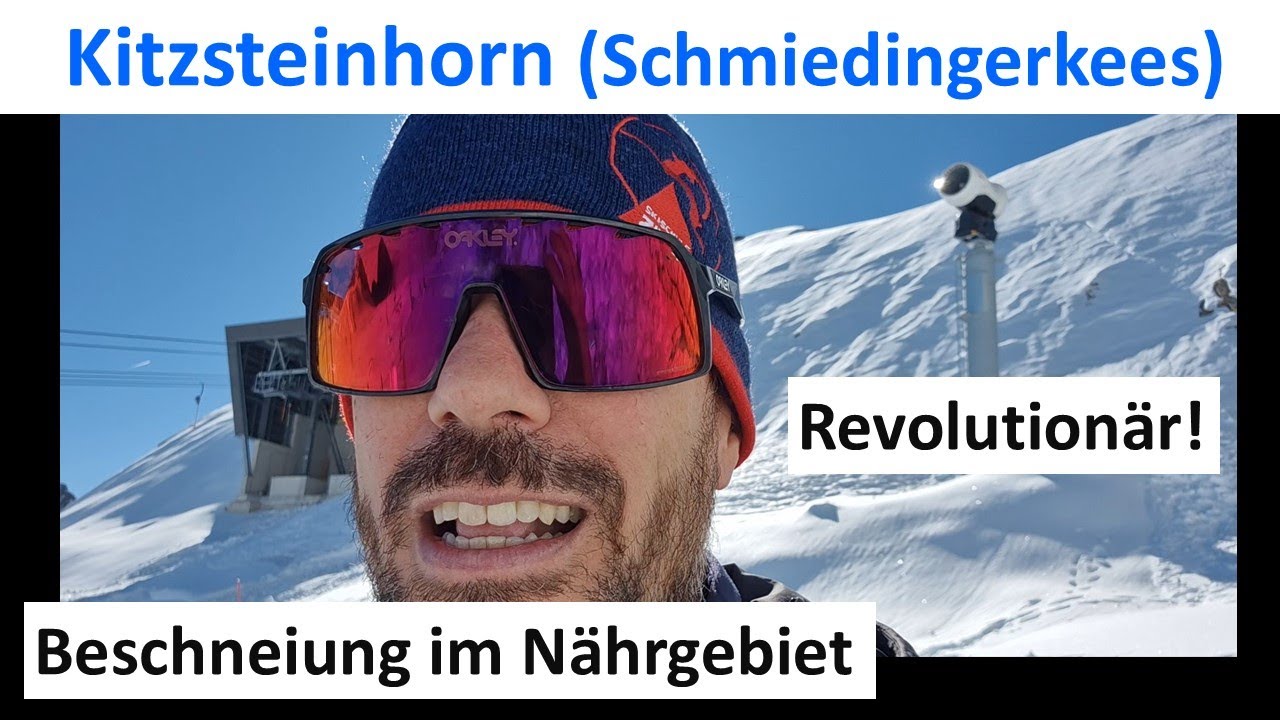 Kitzsteinhorn: Beschneiung Gletscher-Nährgebiet!