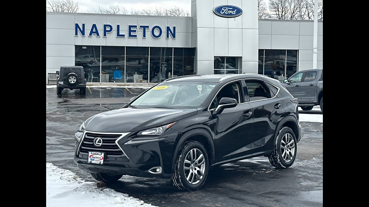2016 Lexus NX 200t  Libertyville, Arlington Heights, Glenview, Gurnee, Niles IL