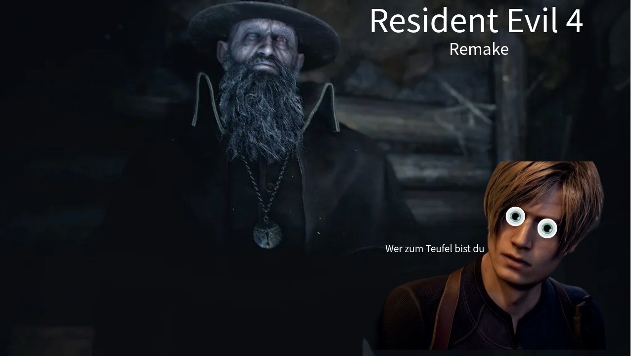 Wer ist er bitte (Resident Evil 4 Remake) (Uncut)#gaming#residentevil#uncut