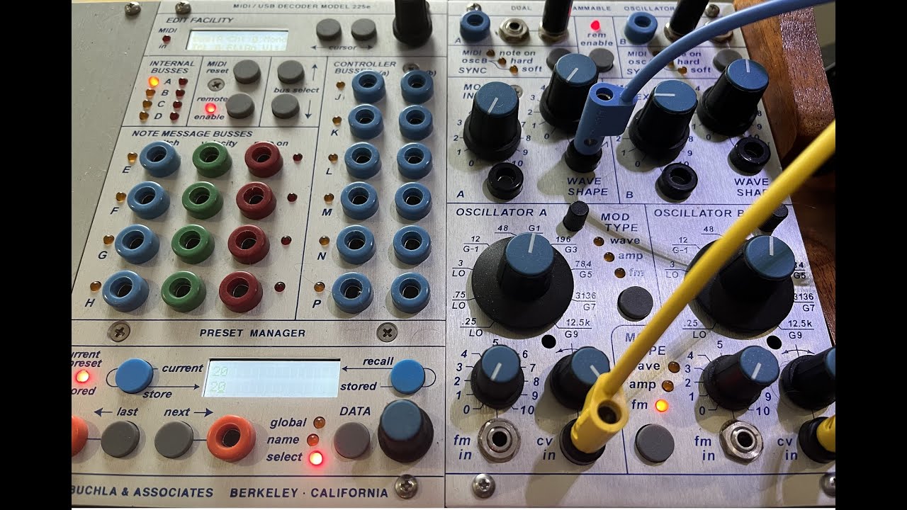 Buchla FM Bongos