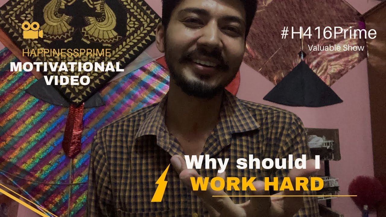 Why Should i Work Hard NOW? | Motivational video
