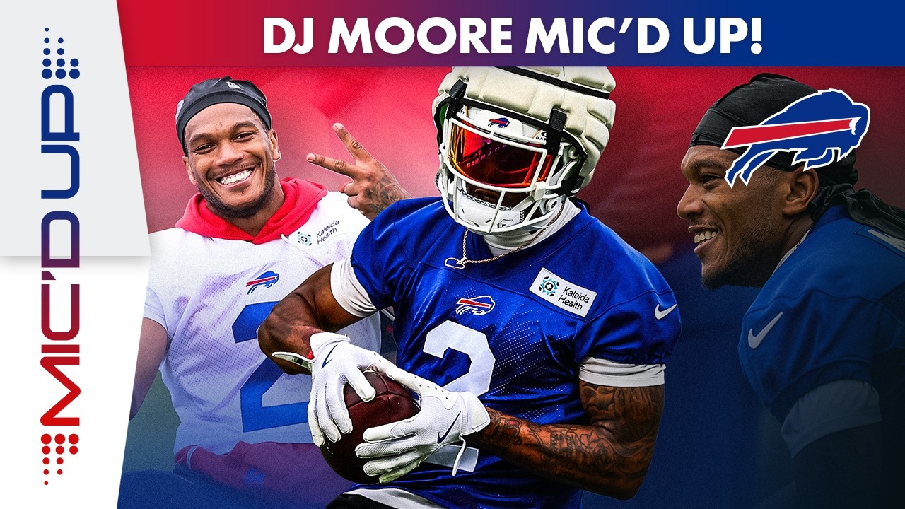 DJ Moore's INSANE Mic'd Up For First Time With The Buffalo Bills!