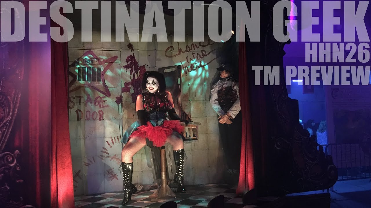 HHN 26: Halloween Horror Nights 2016 Universal Orlando Preview Night #HHN26