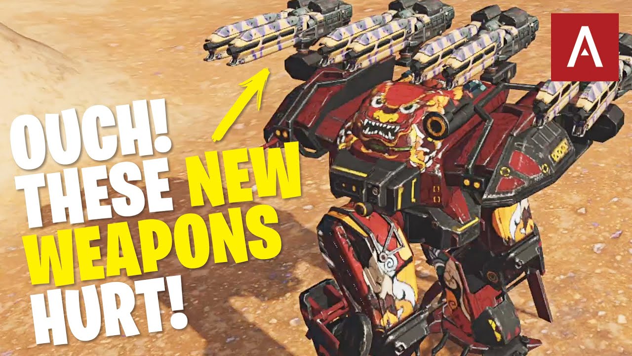 War Robots - ALL DAMAGE SNIPER Behemoth With NEW Hornet Weapons WR Max Gameplay