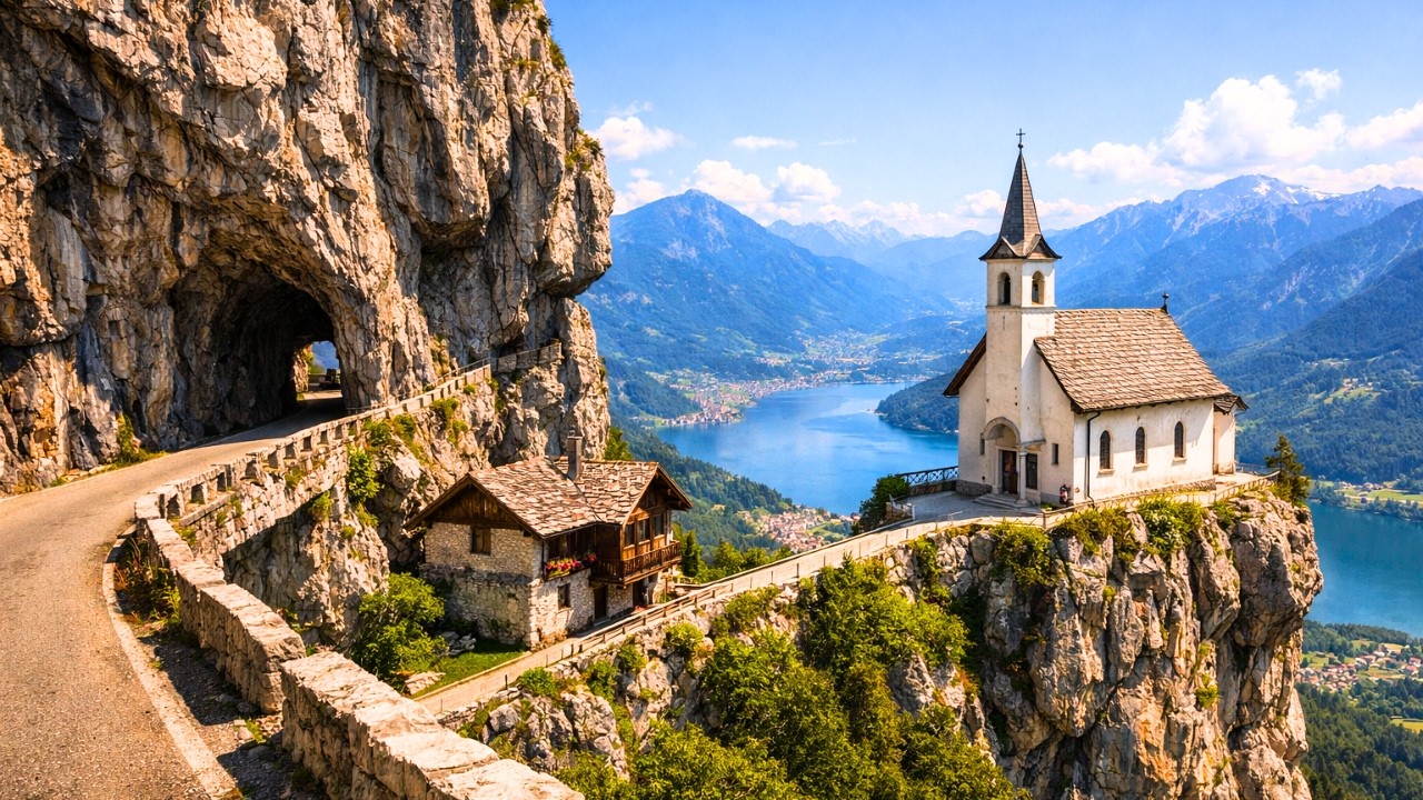 Трудно Поверить, Что Эта Дорога Реальна | Живописная Горная Поездка Доломиты Италия 4K