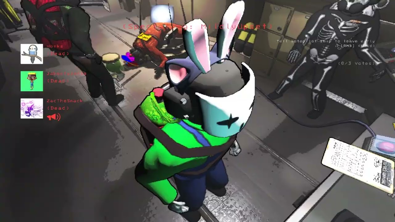 We played LETHAL COMPANY with a SUFFICIENT number of people