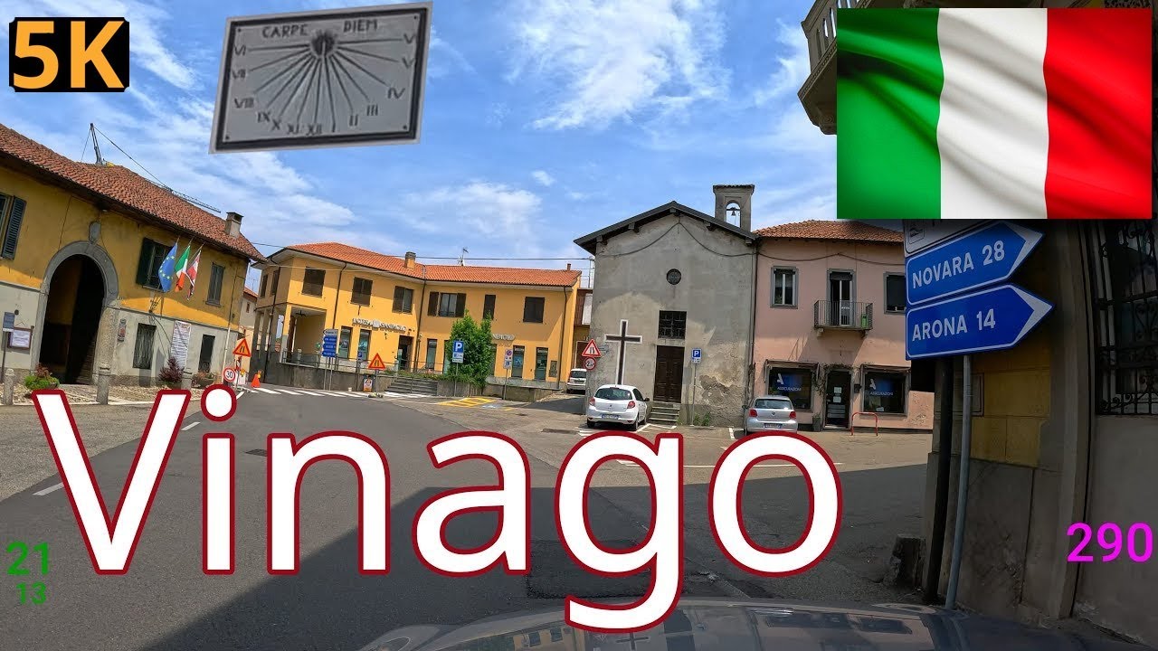 Італія 🇮🇹 П'ємонт та Ломбардія 🚘 від Варало-Помбія до Вінаґо