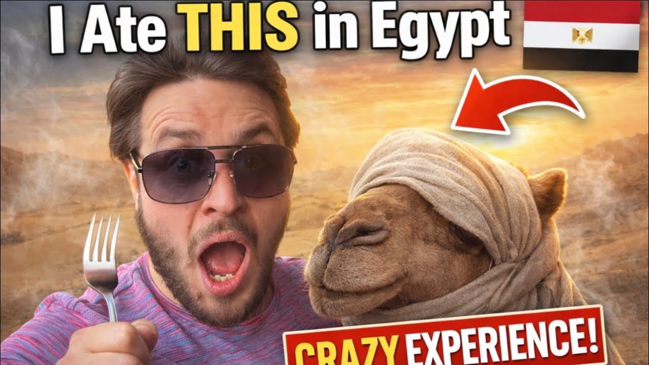 I Ate Camel Brains While Partying In Egypt!