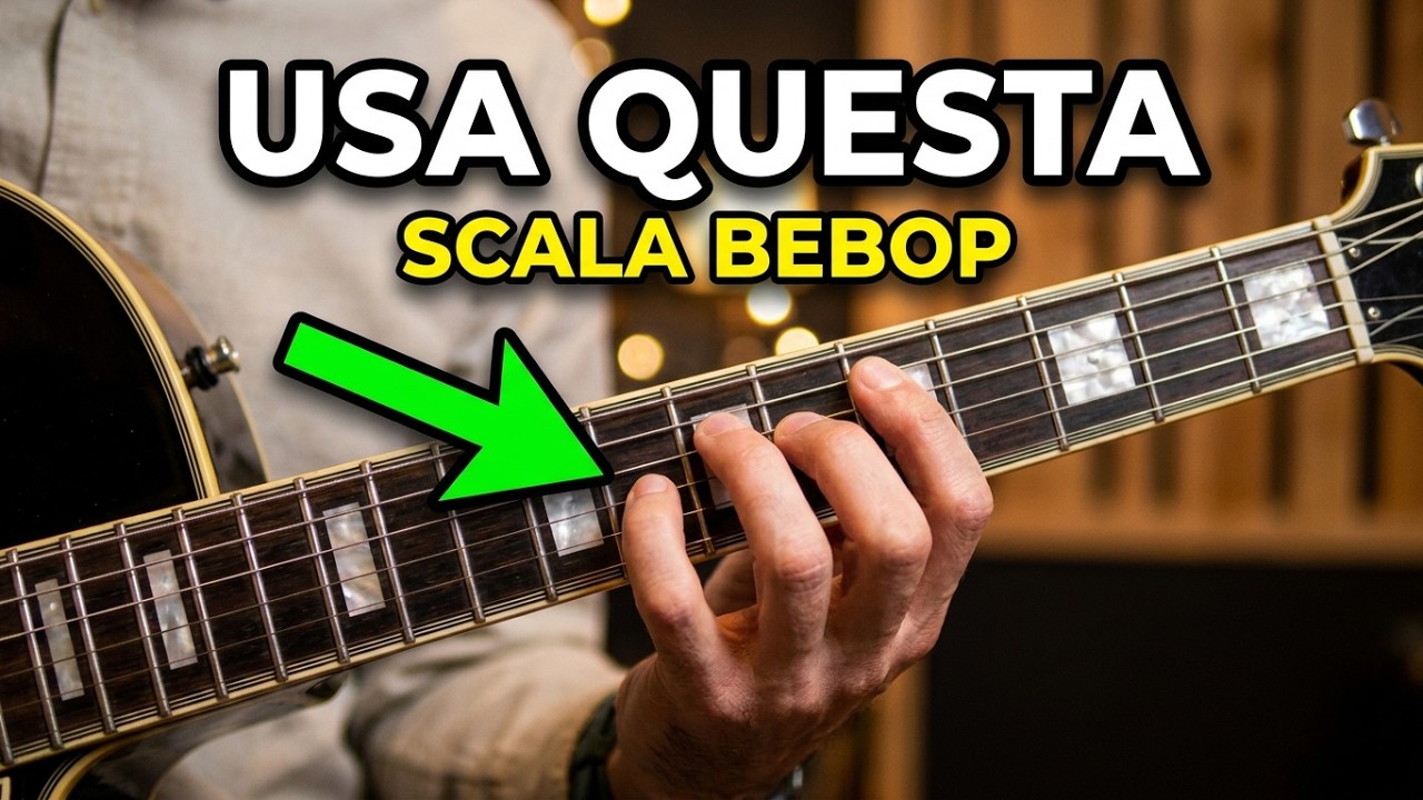 Impariamo la Scala Bebop sulla Chitarra