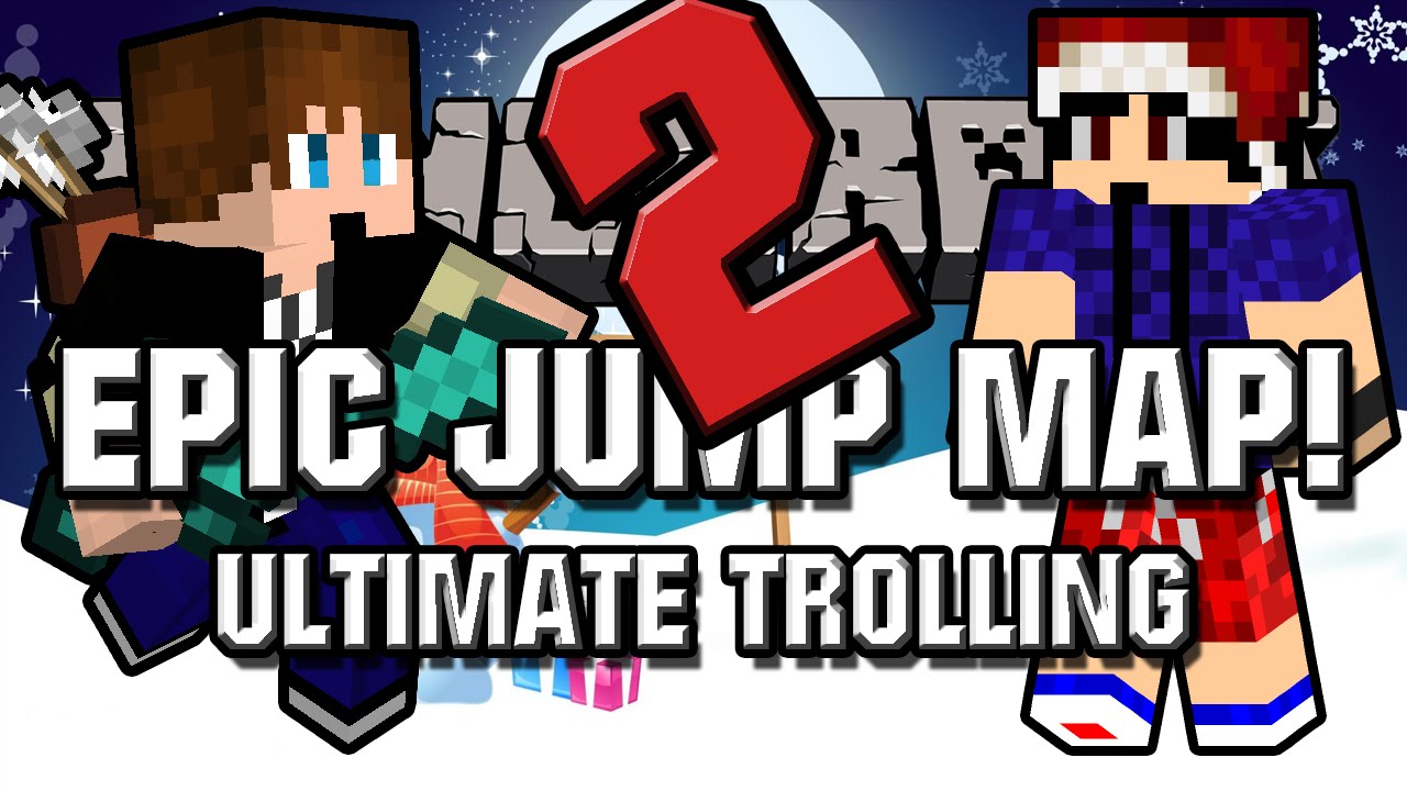 Minecraft: EPIC JUMP MAP - Ultimate Trolling w/JKokki! Osa 2 - JOULUTROLLI!