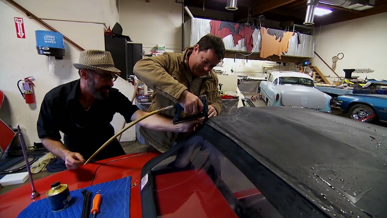 Установка мягкого верха Corvette | Wheeler Dealers