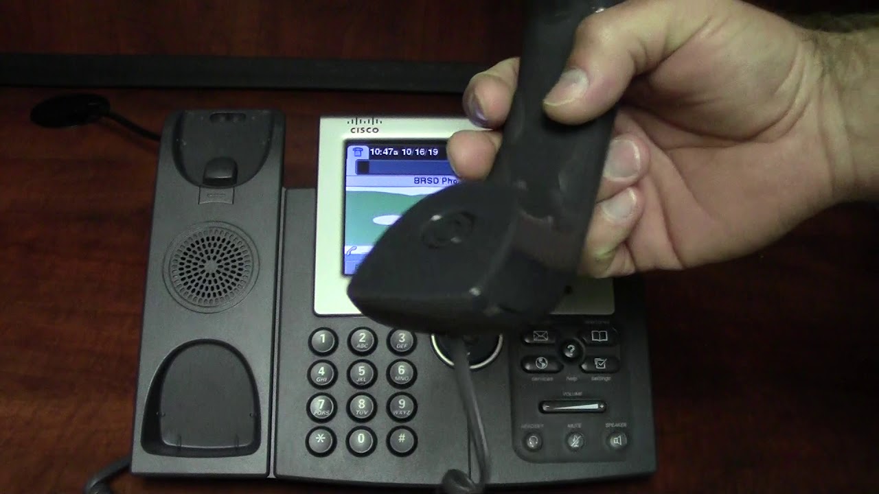 Performing a Page from a Cisco 7945 IP phone