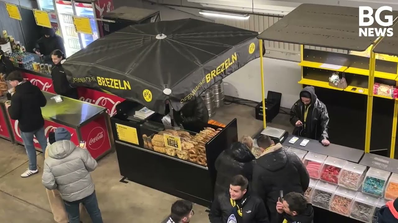 Bergamo in trasferta a Dortmund, la capitale del calcio tedesco illuminata dal giallo del Borussia