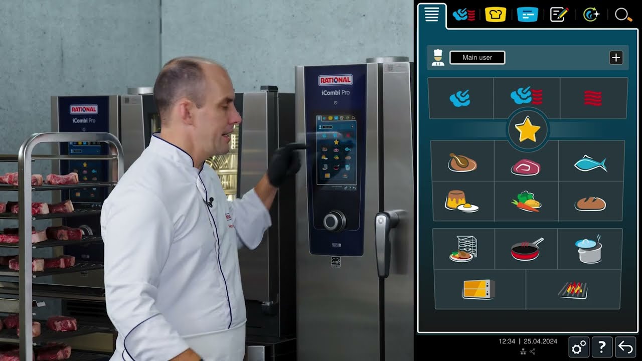 Grilled Steaks in the iCombi Pro