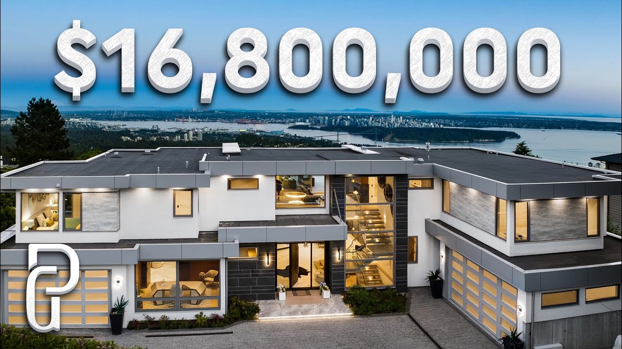 Внутри мегаособняка стоимостью 16 800 000 долларов в Канаде! | Тур по дому Propertygrams