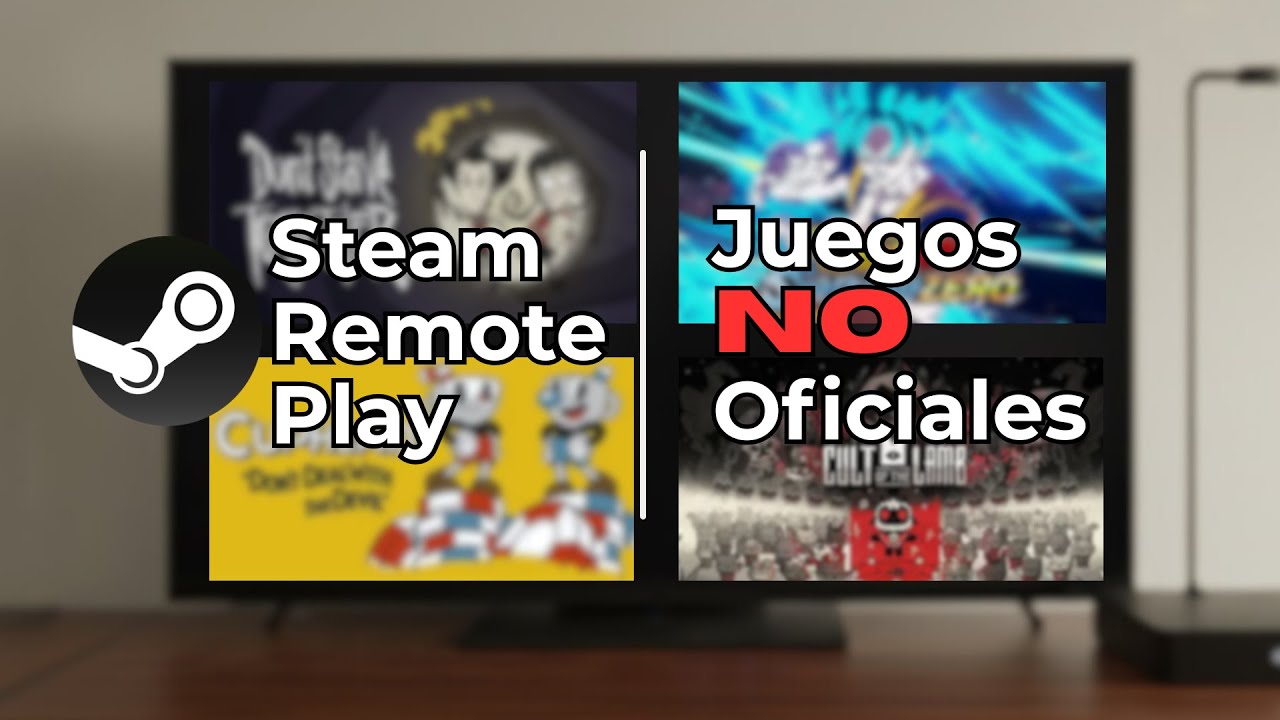 Cómo usar Steam Remote Play con CUALQUIER JUEGO (¡Incluso los no oficiales!)