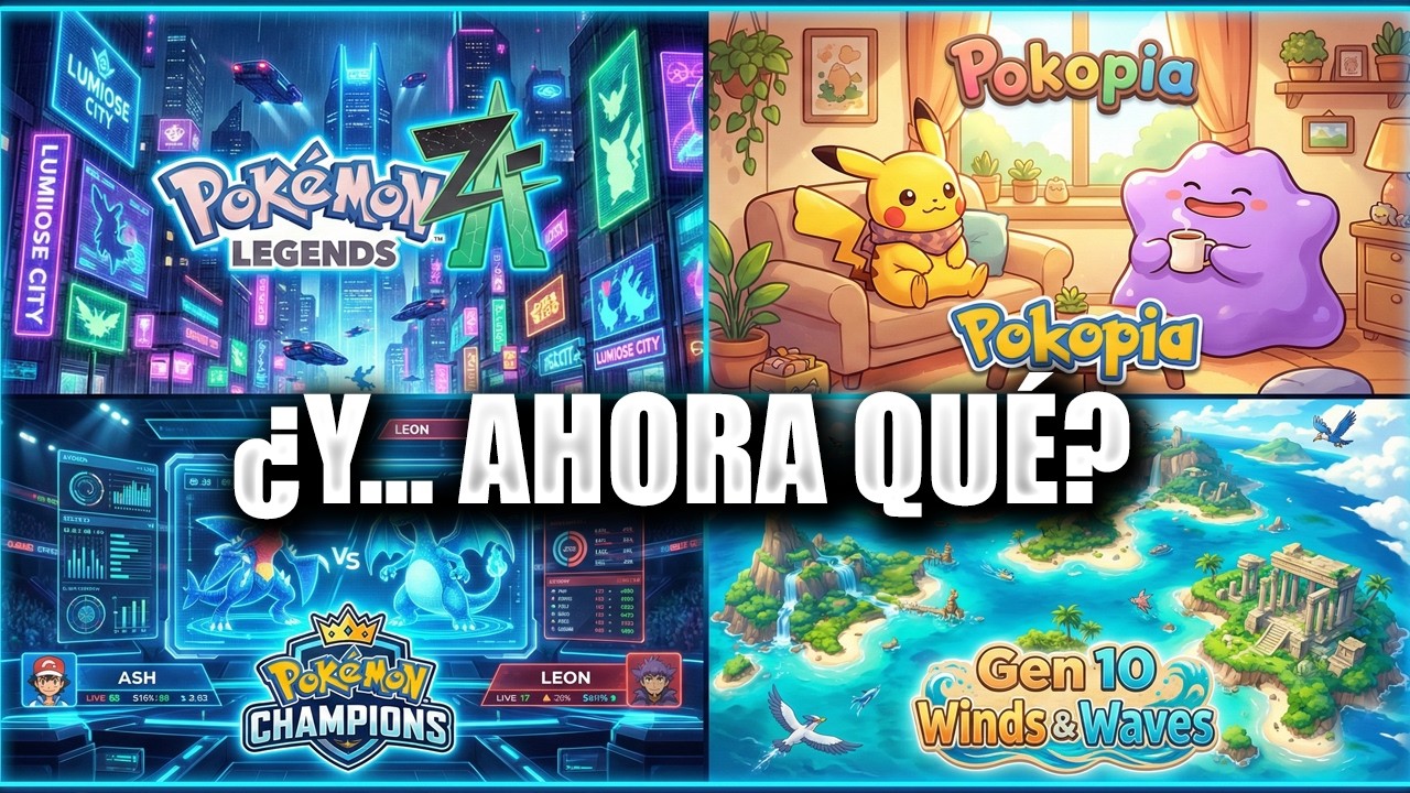 MUY BIEN GAMEFFREAK ...pero... y ¿ AHORA QUE ?