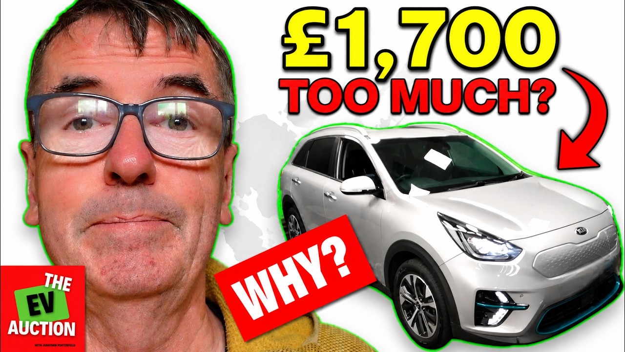 Best Budget Electric Cars UK at Auction! | Kia e-Niro Sells &pound;1,700 Over Guide Price