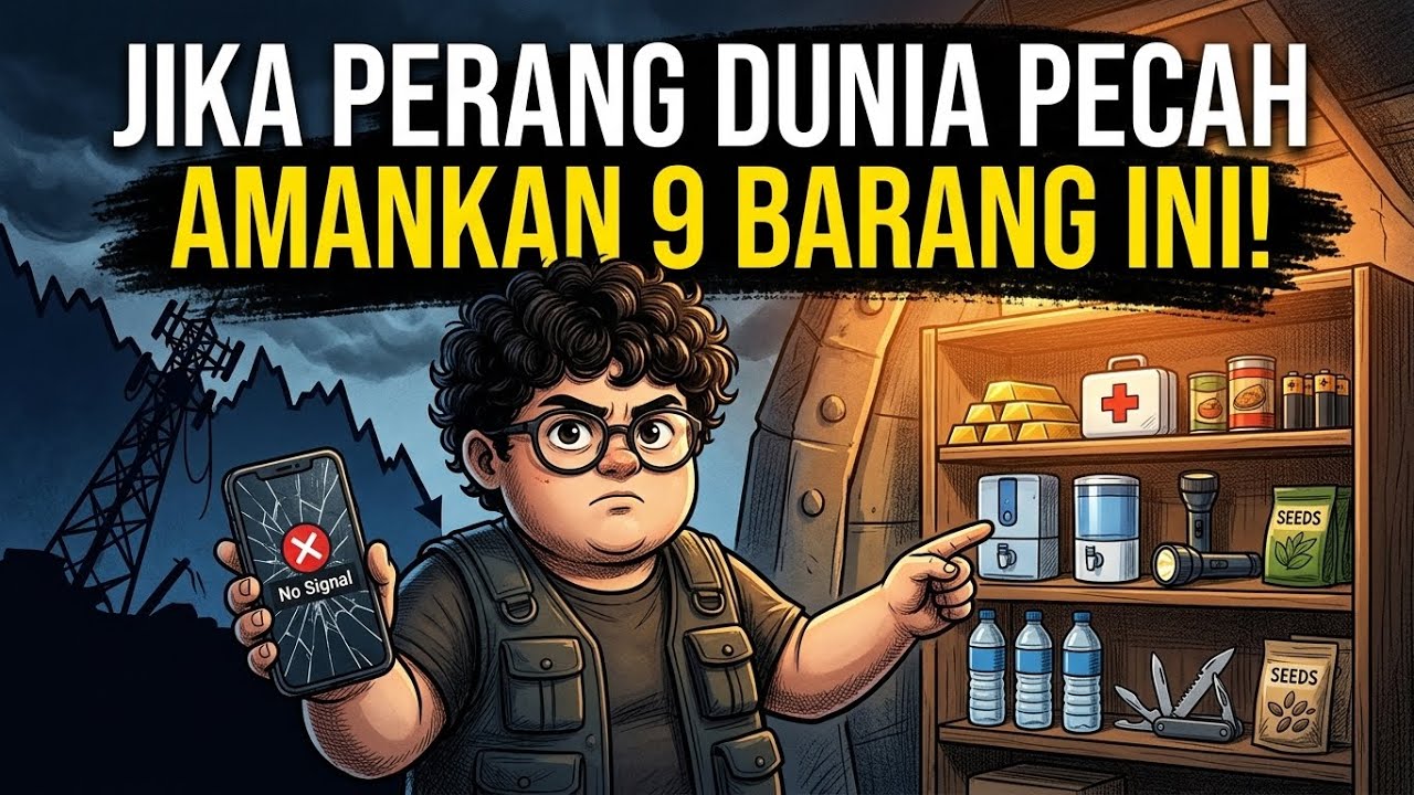 PERHATIKAN ‼️ Jika Perang Dunia Pecah, 9 Barang Ini Bakal Jauh Lebih Sakti dari Kekayaan Digital Lo.