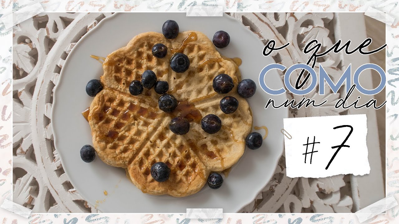 O QUE COMO NUM DIA #7 ~ WAFFLES E ROLO DE CARNE