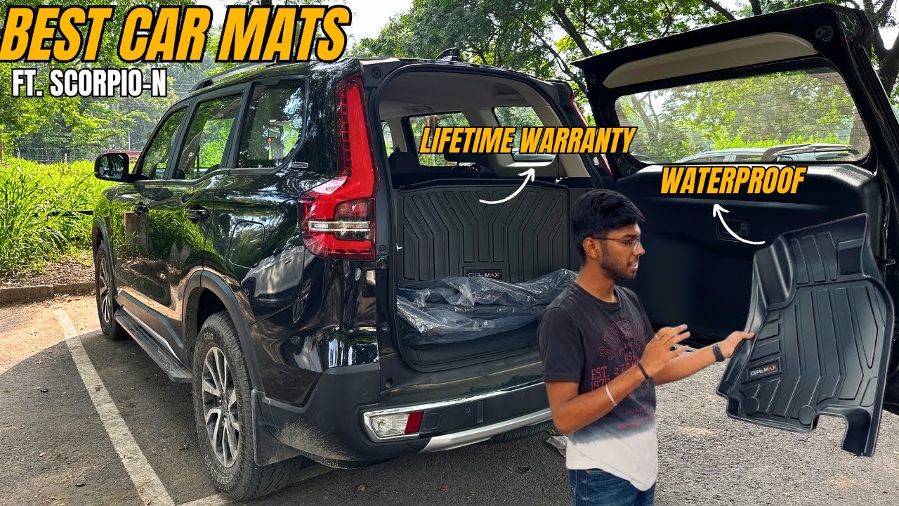 Qpo Max - Best Car Mats for your cars ft. Mahindra ScorpioN 2024 🔥 #carmats