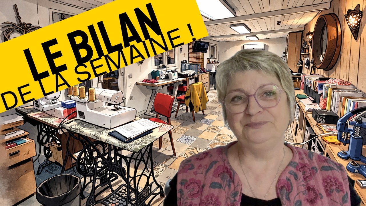 Bilan de la semaine !! 2 cousettes à découvrir...