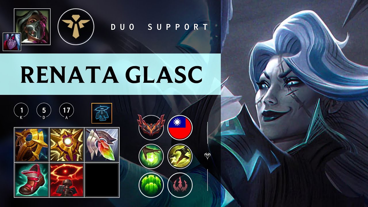 Renata Glasc Support vs Blitzcrank - TW Grandmaster Patch 26.02