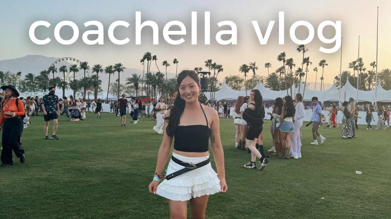 COACHELLA 2024 | what influencer events are really like, first festival with childhood friends