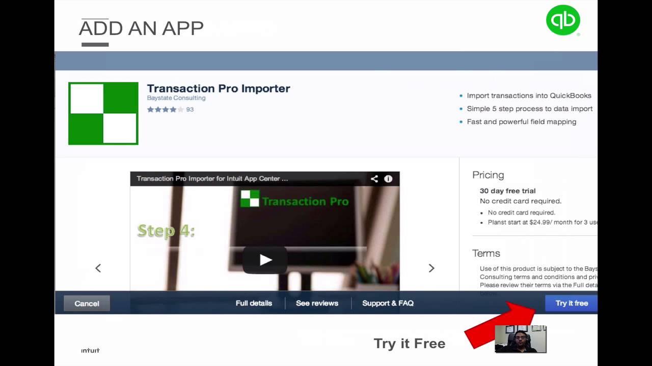 QuickBooks Online Apps: Introduction to apps (Transaction Pro Importer, SOS Inventory, and Bill.com)